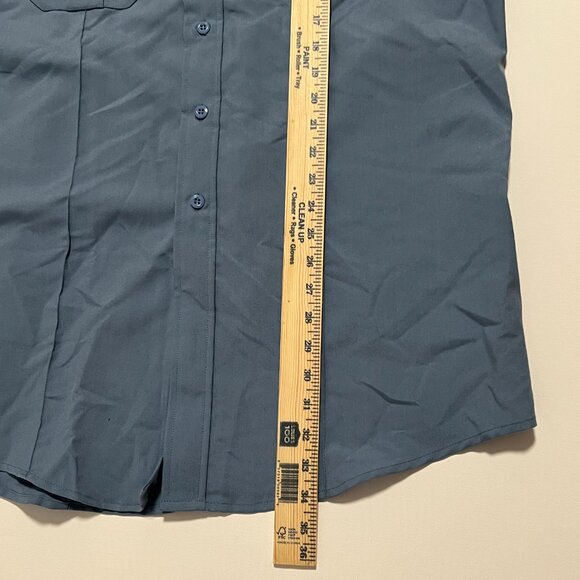 Elbeco Dutymaxx Shirt *NWT Long Sleeve Button Up Shirt Blue Men's size 18-33 - Picture 5 of 8